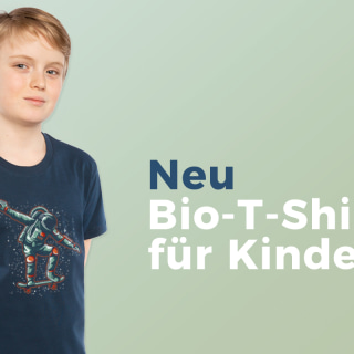 NEU: Premium Bio-T-Shirts für Kinder