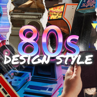 Look Vintage – Créer des designs dans le style années 80