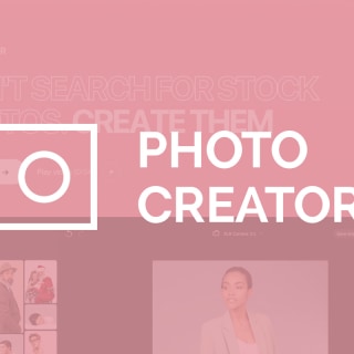 Gestalte eigene Ads & mehr mit Icons8 Photo Creator
