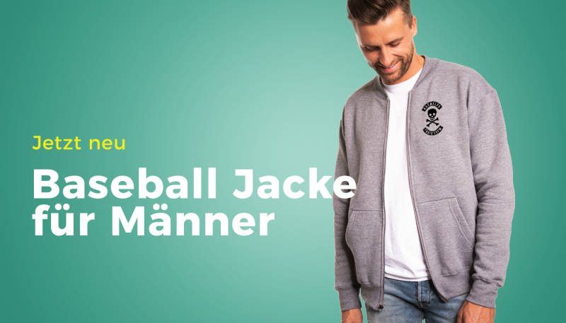 Neues Produkt: Baseball Jacke für Männer