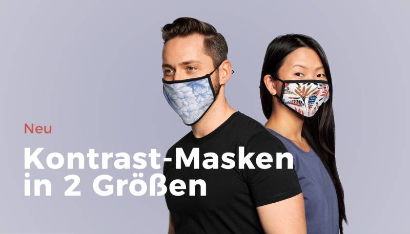Neues Produkt: Kontrast-Masken für Teenager und Erwachsene