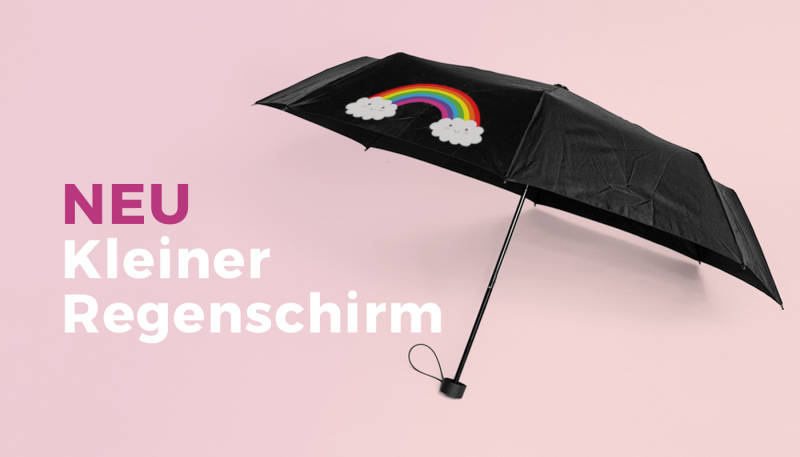 NEU: Kleiner Regenschirm