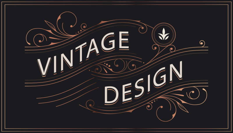 Inspirez-vous du passé avec les designs Vintage