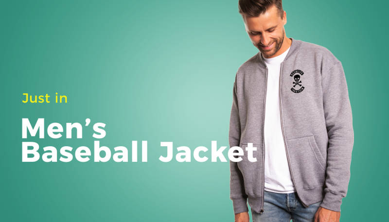 New Product: Men’s Baseball Jacket