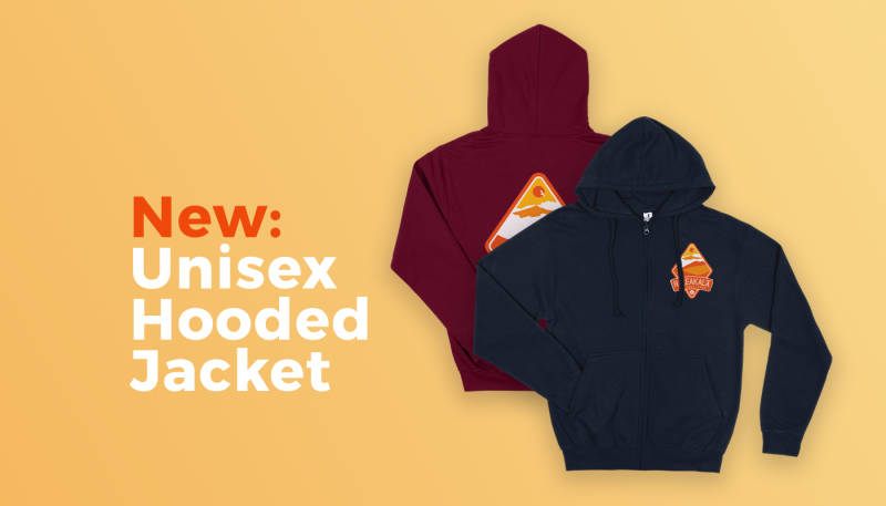 New: Unisex Hooded Jacket