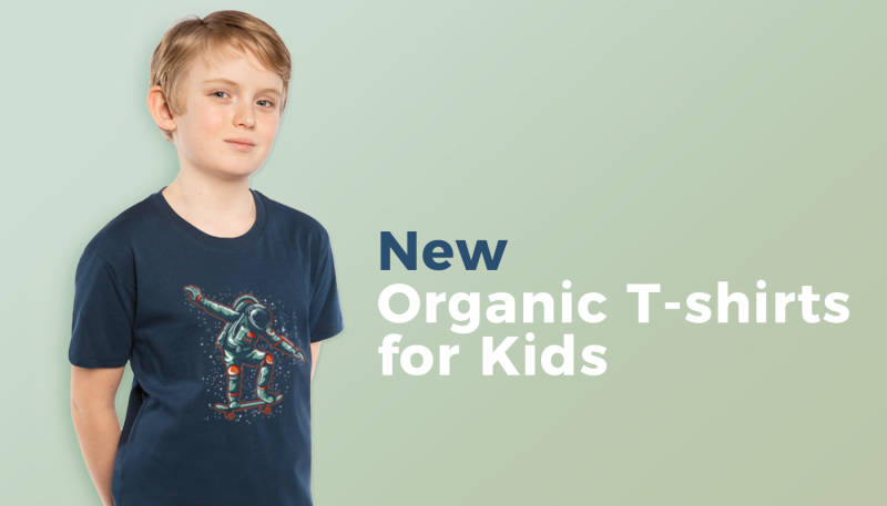 NEW: Premium Organic T-shirts for Kids