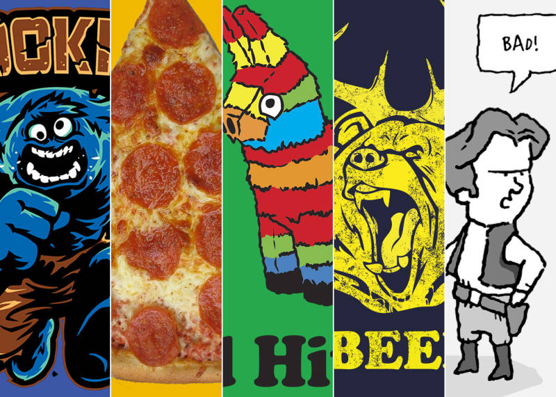 Top 5 T-Shirt of the Day Designs
