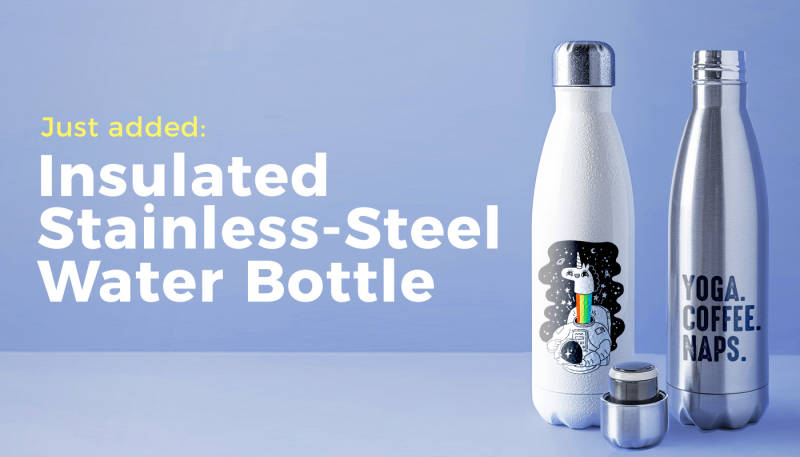 Product News: Stainless-Steel Water Bottle