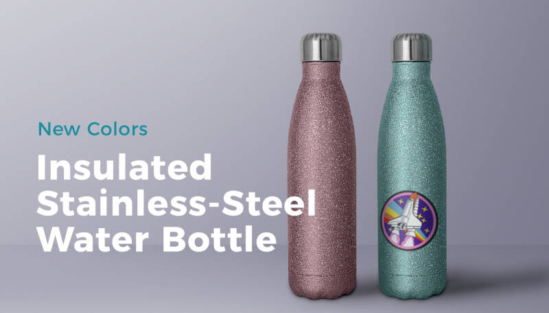 New Colors: Insulated Stainless-Steel Water Bottle