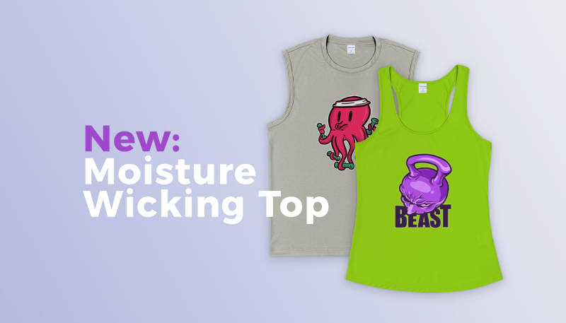 New: Moisture Wicking Top for Men and Women