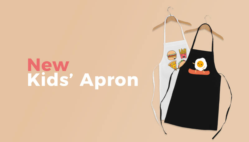 New in: Kids’ Apron for Tiny Master Chefs