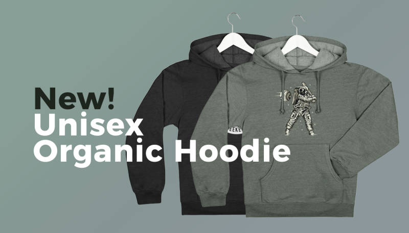 NEW: Unisex Organic Hoodie