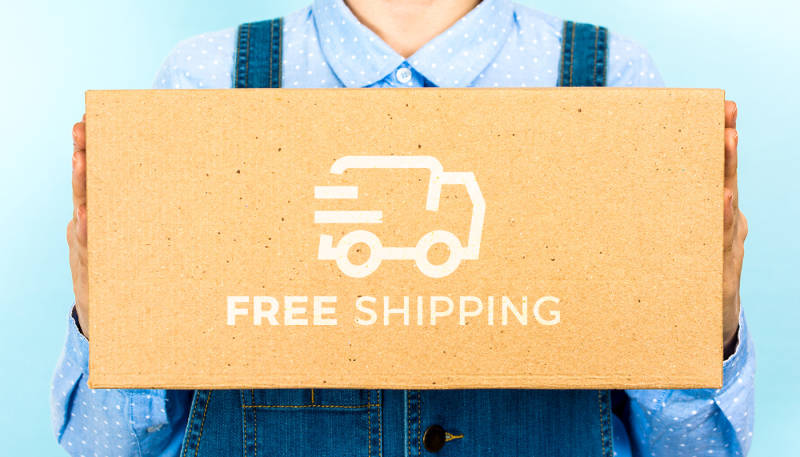 Free Shipping Test in the United States