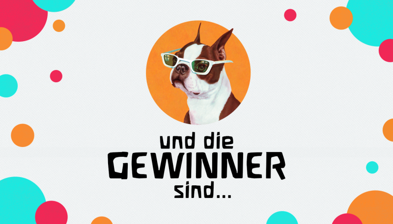 Design Contest “Haustiere” – Die Gewinner