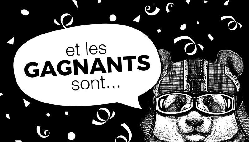 Les gagnants du concours « Noir et blanc »