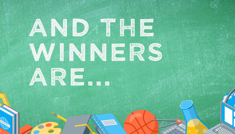 First Day of School Design Contest Winners