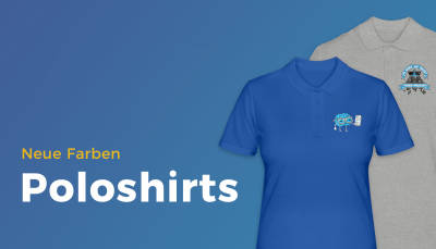 Neue Farben für die Poloshirts