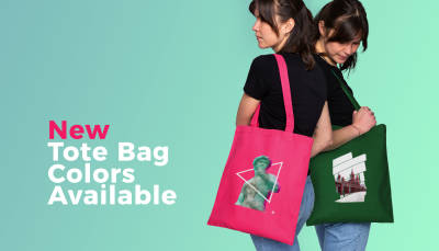 New Tote Bag Colors Available