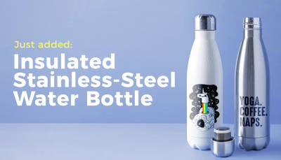 New Product: Stainless-Steel Water Bottle