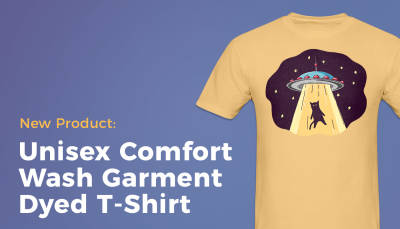 Product News: Unisex Comfort Wash Garment Dyed T-Shirt