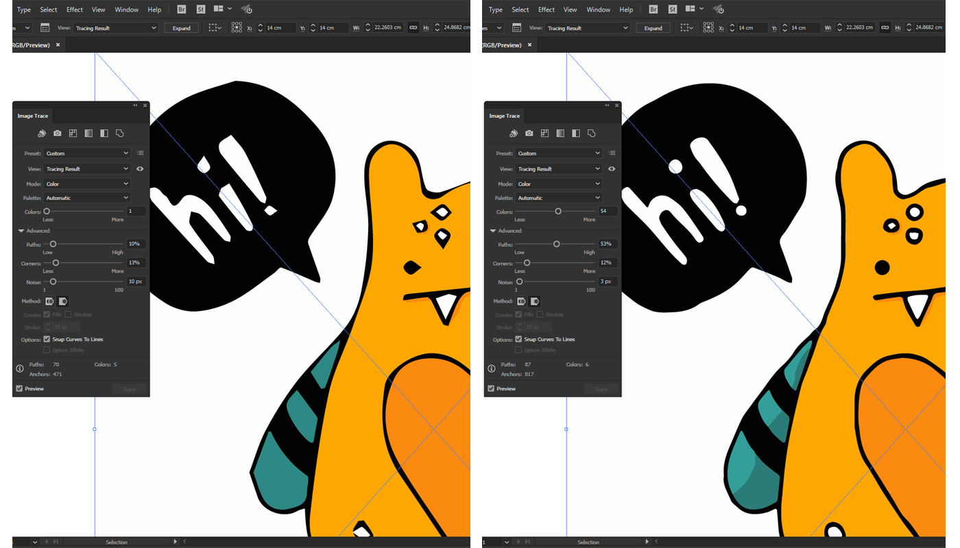 illustrator vectorize