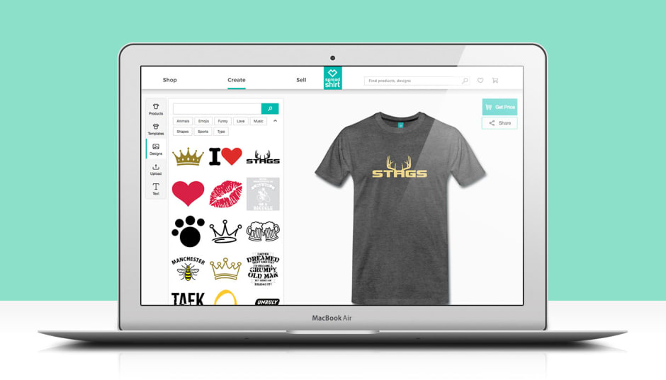 Removing the Design Price Cap in Spreadshirt’s Create Tool
