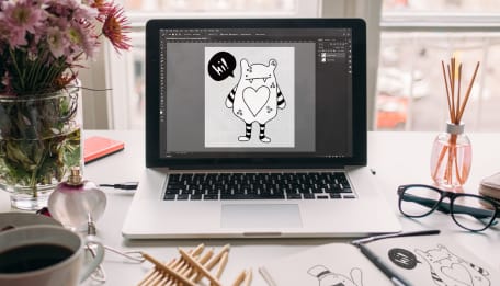 How to Digitize a Drawing in Photoshop