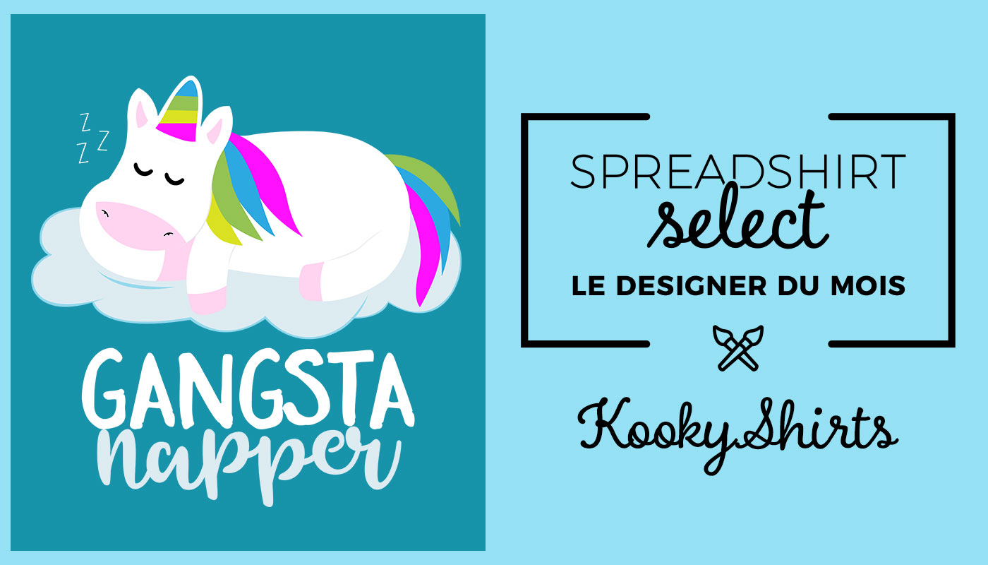 Le designer du mois KookyShirts Spreadshirt Blog France