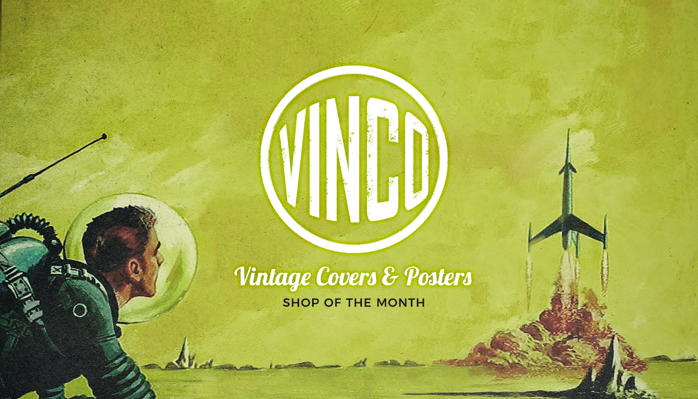 Shop of the Month Vintage Covers & Posters The Blog