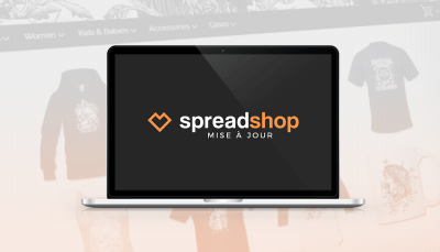 Mise à jour du SpreadShop