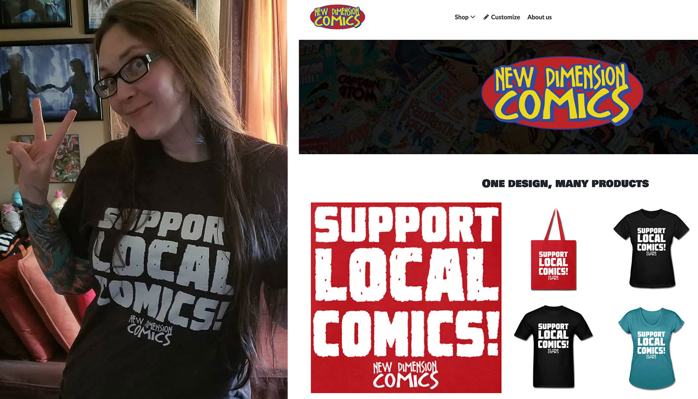 Stronger Together with New Dimension Comics