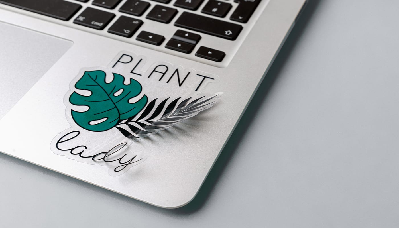 New: Glossy Transparent Stickers
