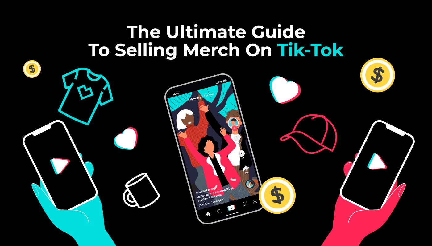 famous tik tok merch